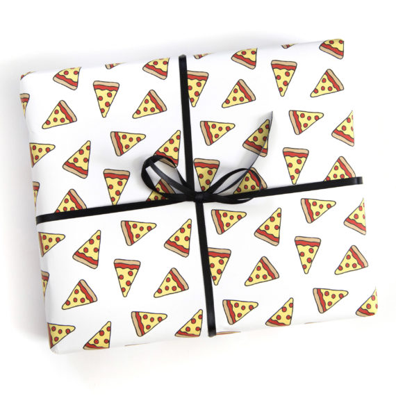 pizza gift wrap