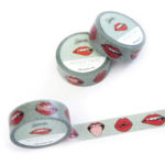 lips washi tape