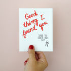 found you card