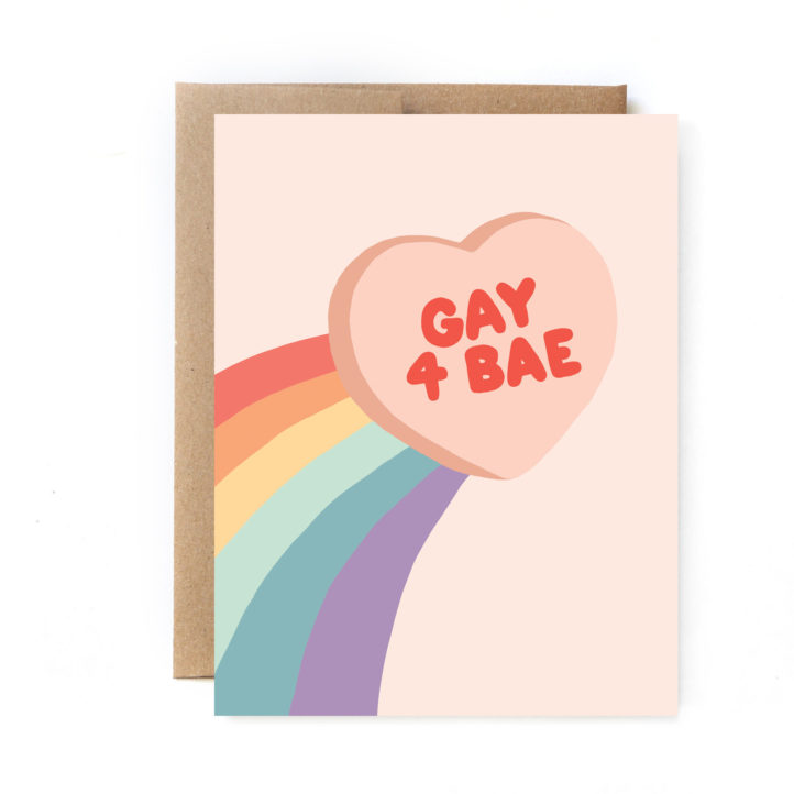 gay 4 bae card