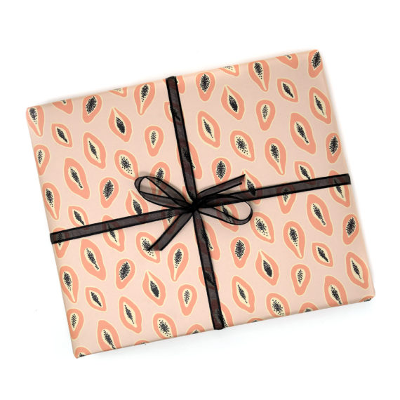 papaya gift wrap