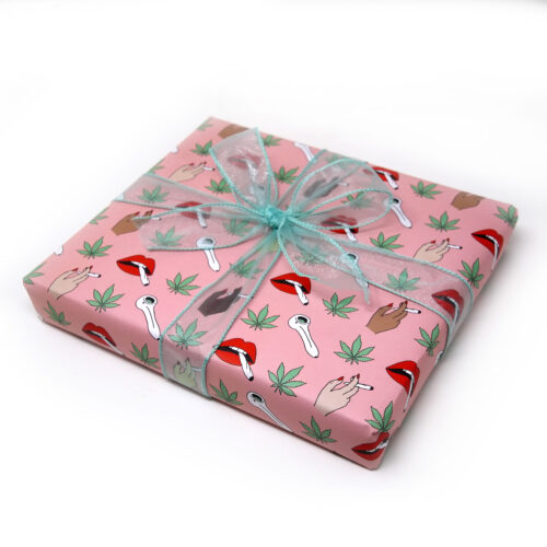 weed gift wrap